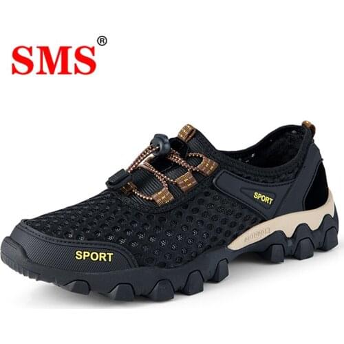 Men Trekking Hiking Shoes Men Outdoor Mountain Shoes Men Breathable Sports Upstream Sneakers for Men Light Elastic Band Trainers
