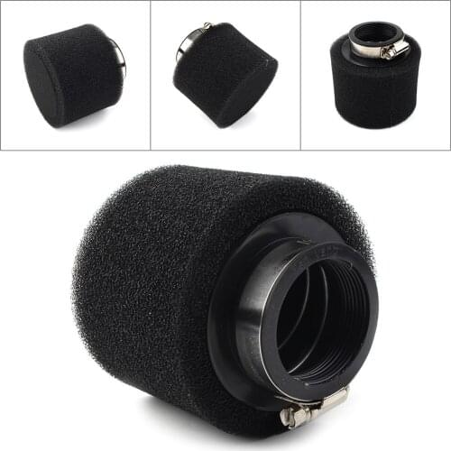 Motorcycle Straight Black Foam Air Filter 45mm for Pit Dirt Bike CRF50 XR50 ATV Motorbike