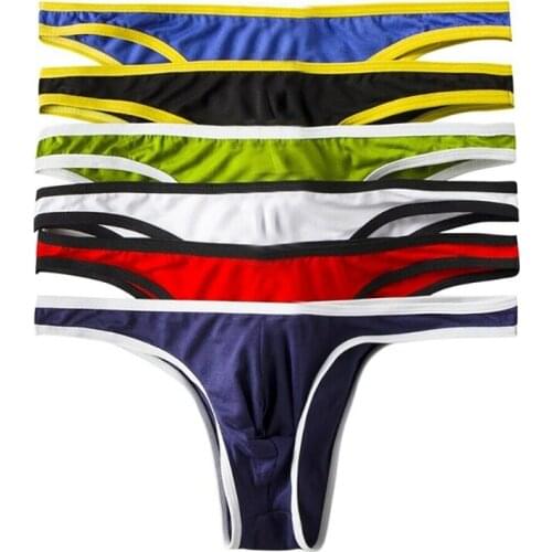 Modal Underwear Men Briefs Jock Strap Sexy Bugle Pouch Slip Homme Panties String Thongs Cueca Underpants Bikini Tanga Plus Size