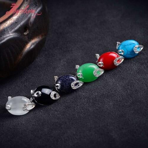 12x14mm Oval Gem Stone Beads CZ Crystal White Tibetan Silver Trendy Fashion Clamp Earring 1 Pair,Wholesale Free Shapping