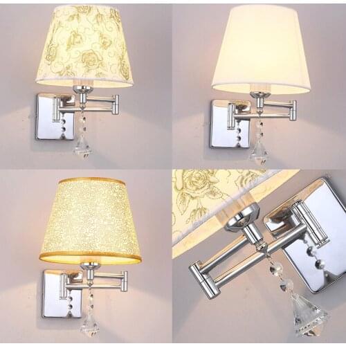 Nordic Modern Double-head Wall Lamp LED Wall Sconces For Bedroom Dining Room Foyer Study Glass Lampshade Loft Decor Wall Lights
