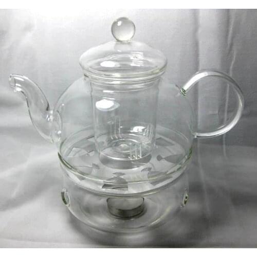 Free shipping 600ml glass tea pot, Resistant kattles Glass Teapot with Infuser Tea pot