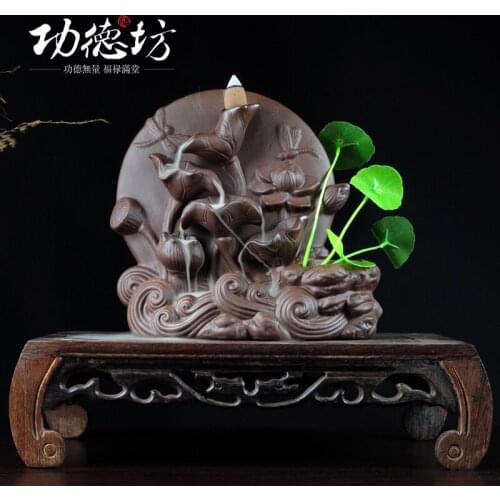 Yixing stoneware back aromatherapy incense before the Dutch creative back in the Moonlight cooker home incense