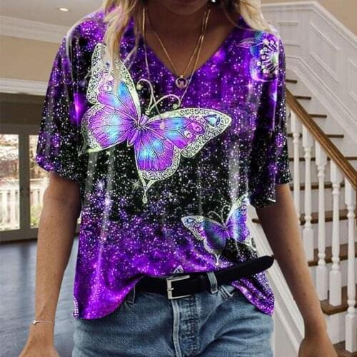 Women Casual Short Sleeve O Neck T Shirt Summer Vintage Tops Plus Size 3XL Tee Female Ladies Shirt Top Casual Loose Oversiz T9F9