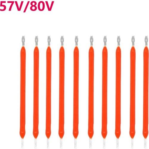 20PCS DC80V 57V high bright Edison Bulb Filament Lamp Parts LED Chip Cold White Incandescent Light Accessories Diode For Repair