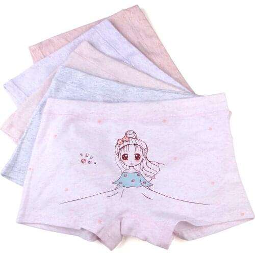 2020 New arrivel 95% cotton girl panties big size 3XL 4XL 5XL girls plus size panties for 40-60KG