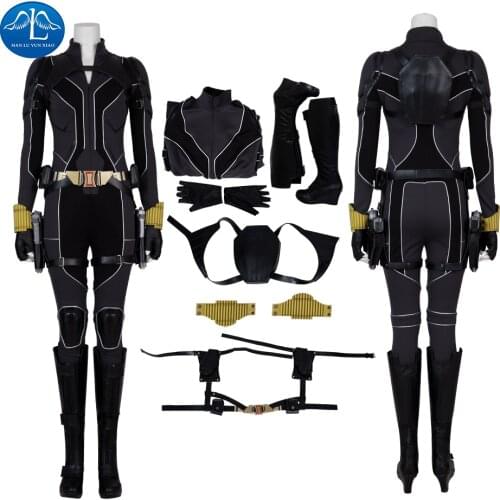 2021 Natasha Cosplay Costume Halloween Women Costumes Natasha Romanoff Superhero Costume Jumpsuit Yelena Belova Cosplay