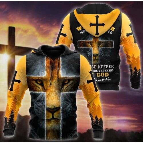 God Christian Catholic Jesus Retro Streetwear Funny Pullover Harajuku 3DPrint Men/Women Zip/Hoodies/Sweatshirts 12