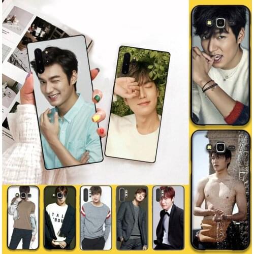 Korean Lee Min ho Luxury Unique Phone Cover For Samsung Note 7 8 9 10 Lite Plus Galaxy J7 J8 J6 Plus 2018 Prime