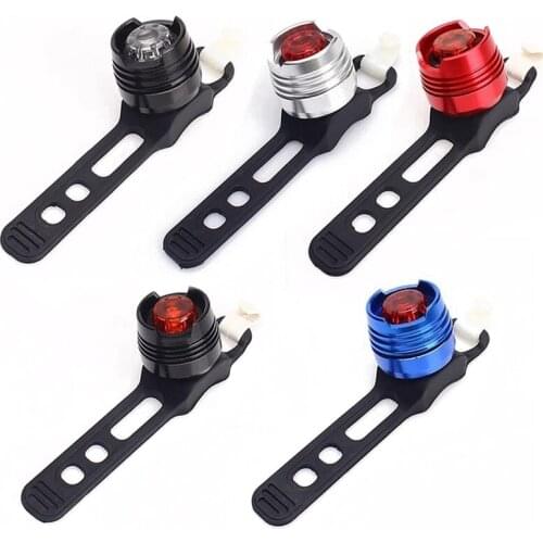 Road Mountain Bike Light LED Flash Bike Rear Light Night Safety Warning Lights