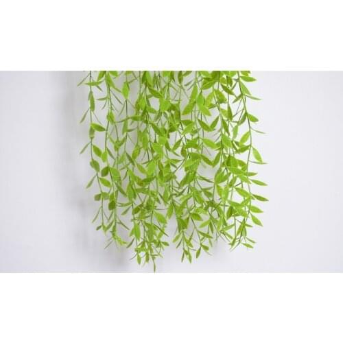 Artificial wicker Interior and exterior decoration Fake flower plastic vine Rattan hangs from the ceiling of the platform