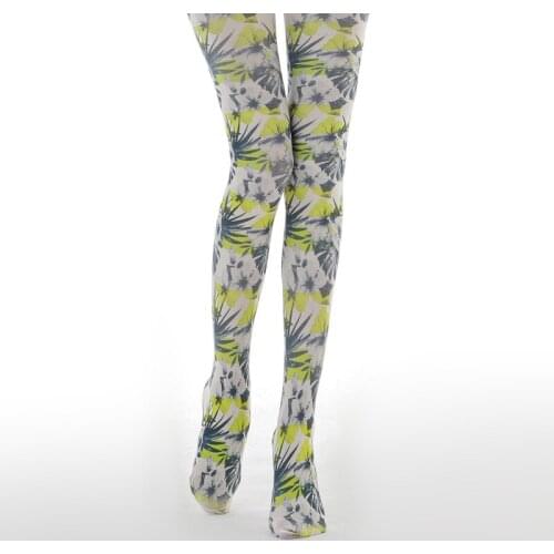 Flowers Leaves Tights Women Wholesales And Dropshipping