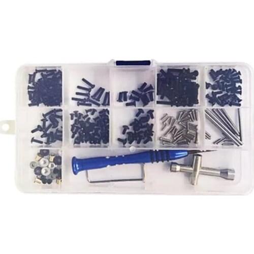 316 in 1 Tool & M2 M2.5 M3 Screws Box Repair Kit Set Hex Wrench for Wltoys 1/14 144001 RC Car Accessories