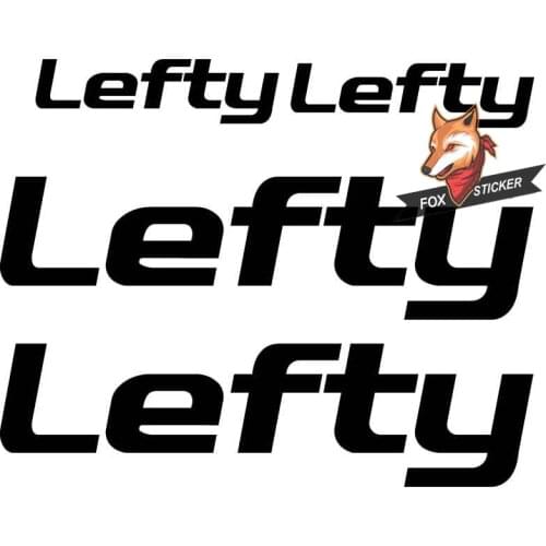 Bicycle Frame Stickers Road Bike Mountain Bike MTB Track Bike TT Bike Cycle Decal Reflective Stickers for LEFTY Sticker