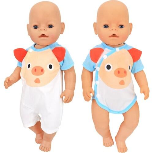 40 cm reborn Baby Doll outfit 18 inch AG OG girl doll clothes children girl toys wears