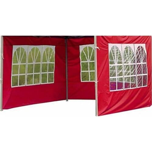 Instant Canopy Wall Panel Rainproof Shading Shelter Transparent Tent Cloth Rome Window Tent Shading Fence For Tents Outdoor
