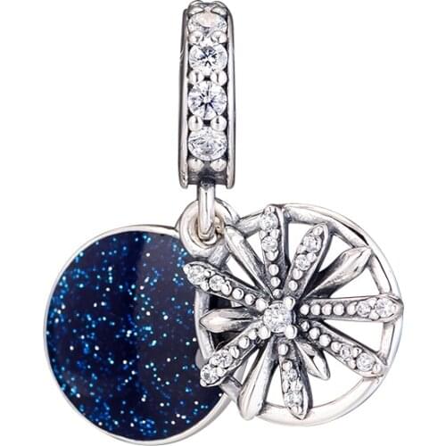 CKK Dazzling Wishes Beads Charms 925 Sterling Silver Jewelry Bead Fits Bracelet Necklace Kralen Berloque Perles