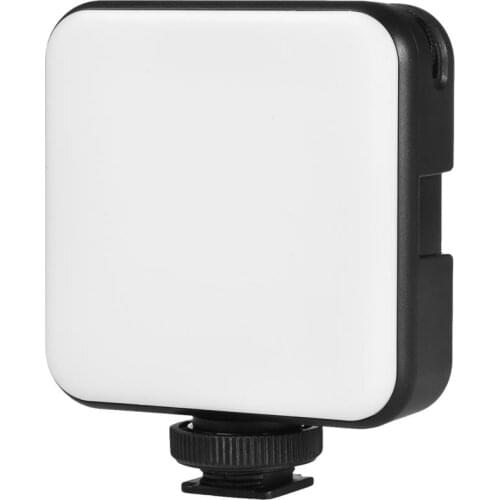 RGB Mini LED Light Full Color 2000mAh 2500-9000K Magnetic Video LED Panel Lamp With 3 Cold Shoe With Type-C Charging Port