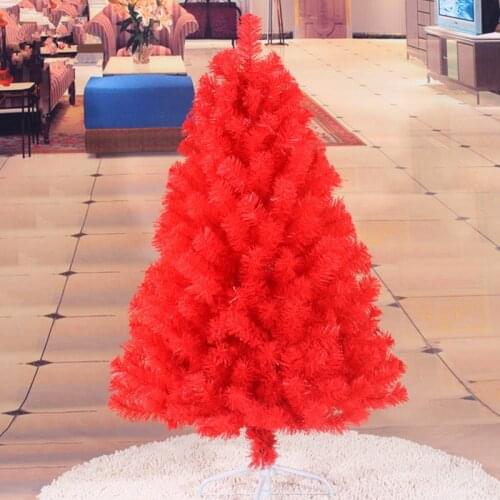 Christmas New Year preferred 120cm / 1.2 Color red rice encryption Christmas tree Christmas tree decoration