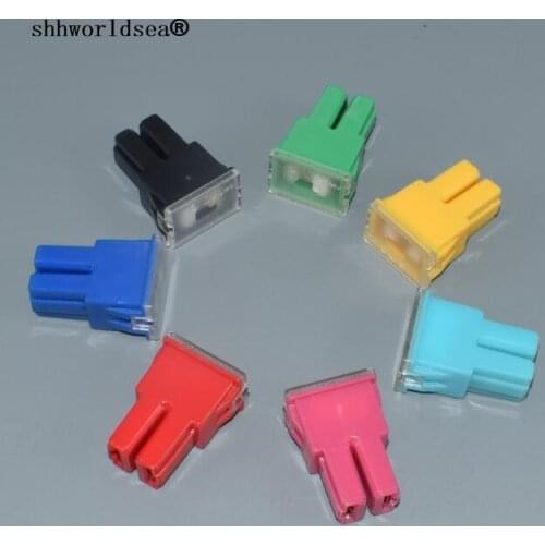 Shhworldsea 900PCS high quality 20A 30A 40A 50A 60A 70A 80A 90A 100A car fuse automotive blade fuse