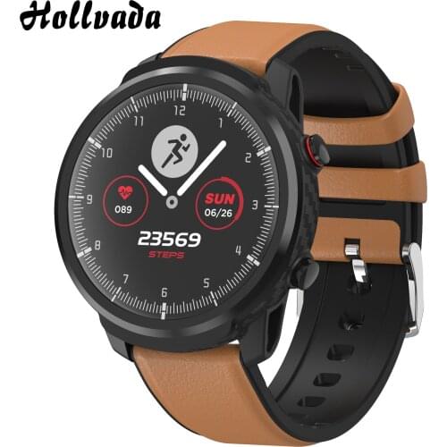 Hollvada L3 Full touch Smart Watch Men Women Sports Clock Heart Rate Monitor Weather Forecast Smartwatch for IOS Android phone