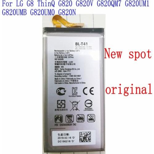 100% New High Quality 3500mAh BL-T41 Battery For LG G8 ThinQ G820 G820V G820QM7 G820UM1 G820UMB G820UM0 G820N Mobile Phone