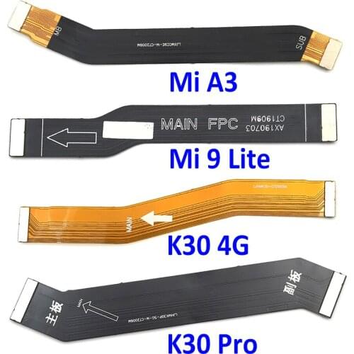 10PCS For Xiaomi Mi A3 F2 Pro / K30 Pro / Mi 9 Mi9 Lite New Motherboard Main Board LCD Display Connector Flex Ribbon Cable