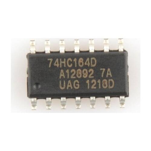 50PCS/LOT SN74HC164DR 74HC164D Serial shift register encapsulation SOP14