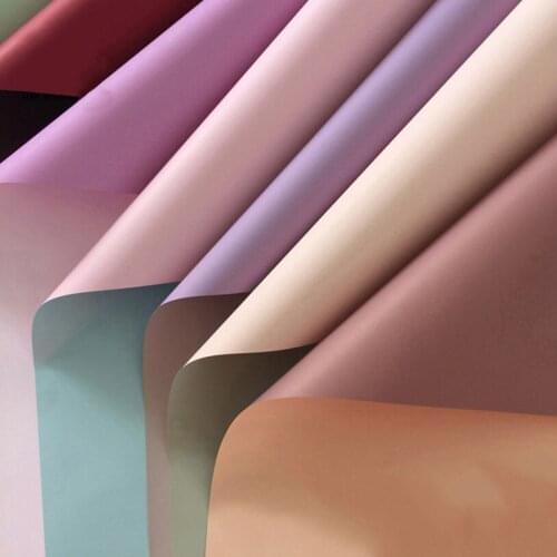 20pcs/set Waterproof Flower Wrapping Paper 45x40cm Flowers Bouquet Packing material DIY Wedding Decor Handmade Gift Wrapping