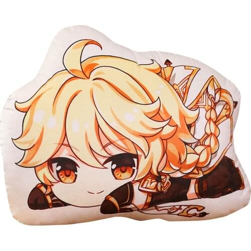 45cm Game Genshin Impact Plush Toys Paimon Klee Soft Plush Doll Stuffed Toy Pillow Cushion Xmas Gifts Anime cosplay accessories