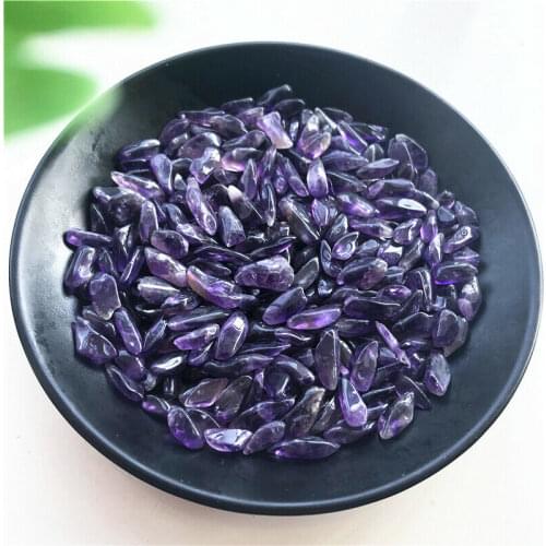 50g Natural Purple Crystal Amethyst Small Teeth Gravel Rock Gemstone Mineral Specimen Natural Stones and Minerals