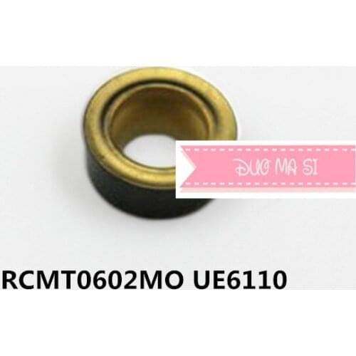 Free Shipping 10PCS cutting blade RCMT0602MO UE6110 Turning blade,Suitable for SDGCR/SRDCR/SRACR Lathe tool