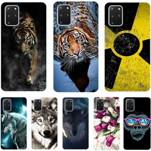 For Samsung Galaxy S20 Plus Case Fashion Silicone Soft TPU Back Cover Coque For Samsung S20 Ultra S 20 Phone Cases
