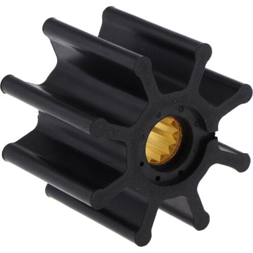 Black) Flexible Water Pump Impeller, Marine Impeller for JOHNSON 09-1028B