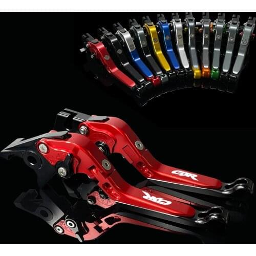 For HONDA CBR250R CBR300R CBR400R CBR500R CBR 500R Motorcycle Folding Extendable Brake Clutch Lever