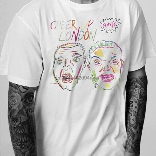 Slaves cheer up london mens t shirt punk band indie rock small medium large xl xxl 2xl