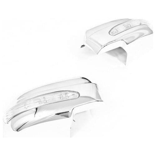 Chrome Styling Side Mirror Cover with LED Side Blinker for Hyundai Tucson 1st Generation