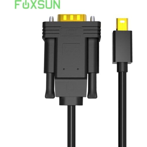 Mini DisplayPort to VGA Adapter Cable Gold Plated Mini DP to VGA Cable Compatible for Apple MacBook, Surface Pro, Chromebook
