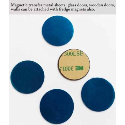 Magnetic Transfer Metal Plate Sticker Iron Sheet for Magnet Mobile Phone Holder Magnetic Car Holder Refrigerator Paste Transfer