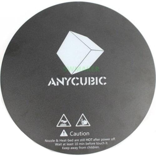 5pcs Diameter 200mm 240mm Matte printing sticker for DIY ANYCUBIC Pulley/Linear Plus / Kossel 3D Printer