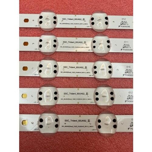 New 50 PCS/lot 10LED LED Backlight Strip for LG 60UK6090PUA NC600DQE SSC_Trident_60UK62_S(sharp)_10LED_SVL600A43 EAV64252301