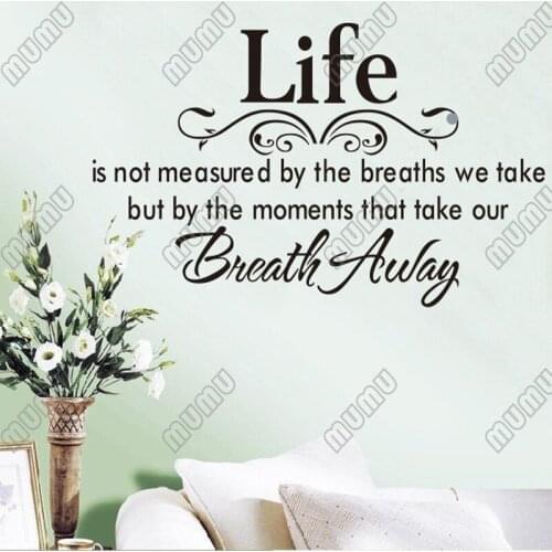 PH1340 Girl Wall Sticker Sticker Wall Painting Removable European and American Proverbs Wall Sticker Kids Room03