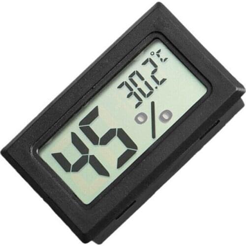 5pcs Portable Hygrometer Gauge Humidity Meter Digital LCD Temperature Sensor Tester Electronic Thermometer Measuring Tool