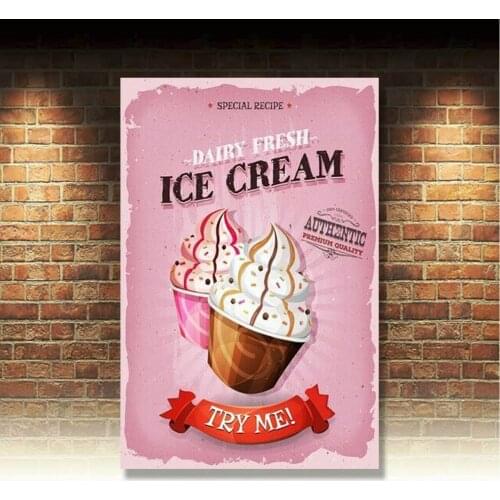 Retro Metal Tin Signs Happy Easter Vintage Donuts Plate Art Wall Decor Poster