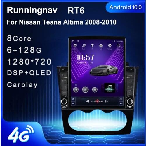 Runningnav For Nissan Teana Altima 2008 2009 2010 Tesla Type Android Car Radio Multimedia Video Player Navigation GPS