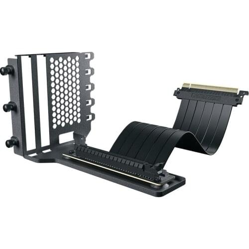 Phanteks PH-VGPUKT_02 Vertical GPU Mounting Kit Universal Bracket 7+ PCI Slots Case Modding Used PCI-E x16 Riser Cable