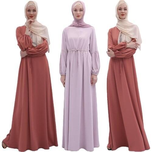 Vintage Abaya Women Muslim Long Dress Islamic Kaftan Dubai Jilbab Party Caftan Maxi Robe Gown Arab Clothing Oman Loose Dresses