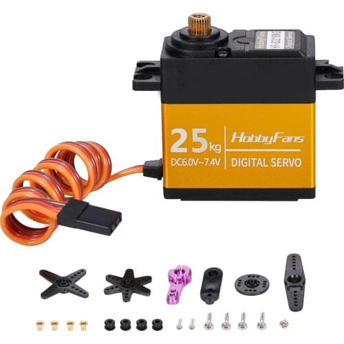 Waterproof Servo 20KG 25KG and High Speed Metal Gear Digital Servo Baja servo for 1/8 1/10 Scale RC Cars