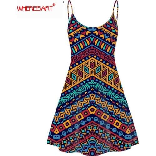 WHEREISART Fashionable Sundresses