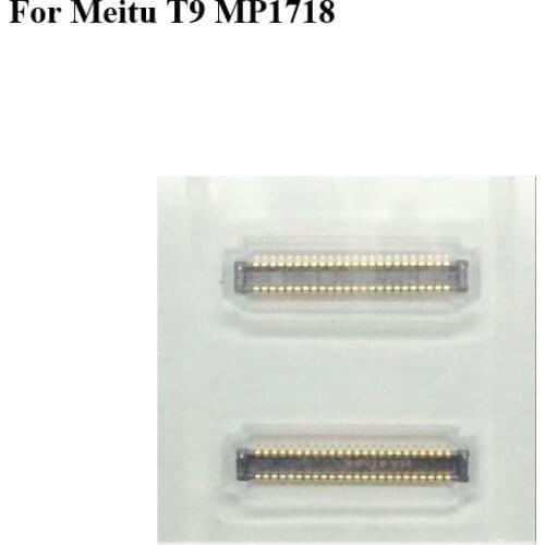 5pcs FPC connector For Meitu T9 T 9 LCD display screen on Flex cable on mainboard motherboard For Meitu T9 T 9 MP1718